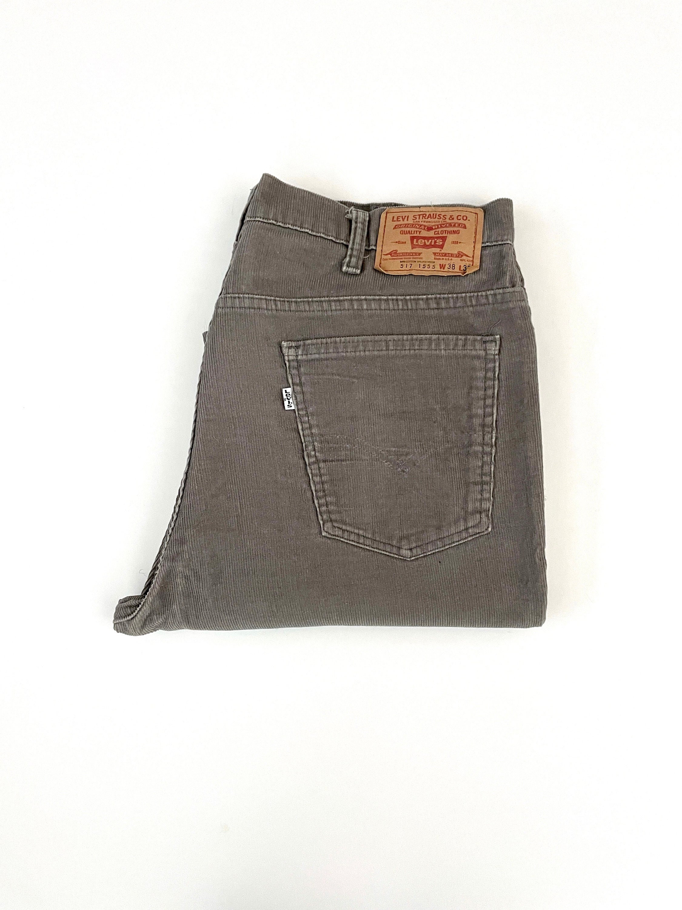 Vintage 80's Levi's 517 USA Corduroy - Etsy