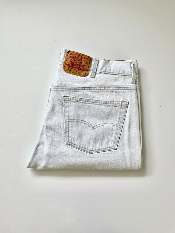 LEVI'S 80s 米国製 501 ヴィンテージ デニム W38 Vintage 80's Levi's 501 Jeans Light Blue Denim (W38L) - Etsy