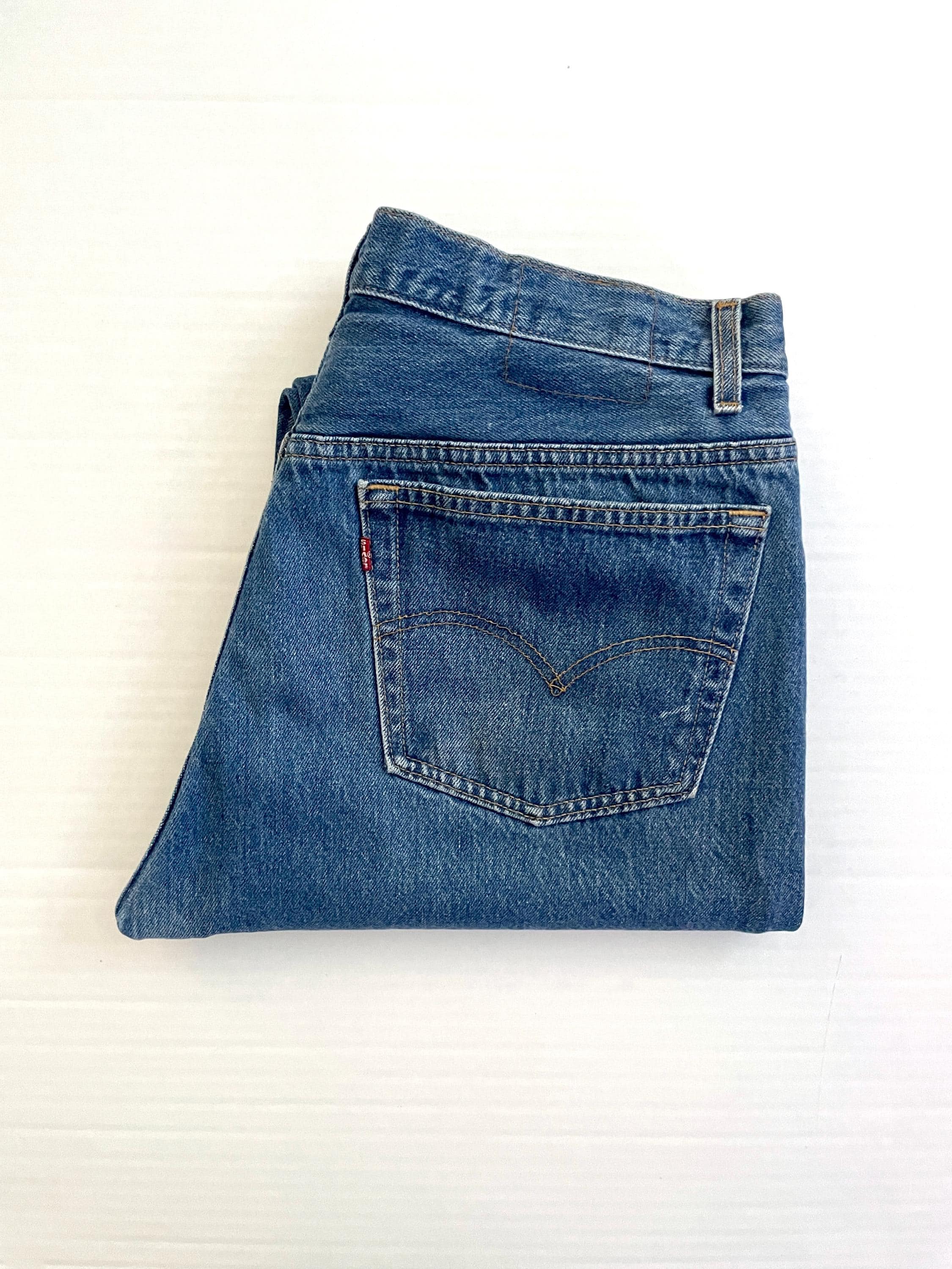 ◎90s Levi‘s 501 Made in USA W36 L36 Vintage 90's Levi's 501 Jeans USA, Button Fly, Denim (W36