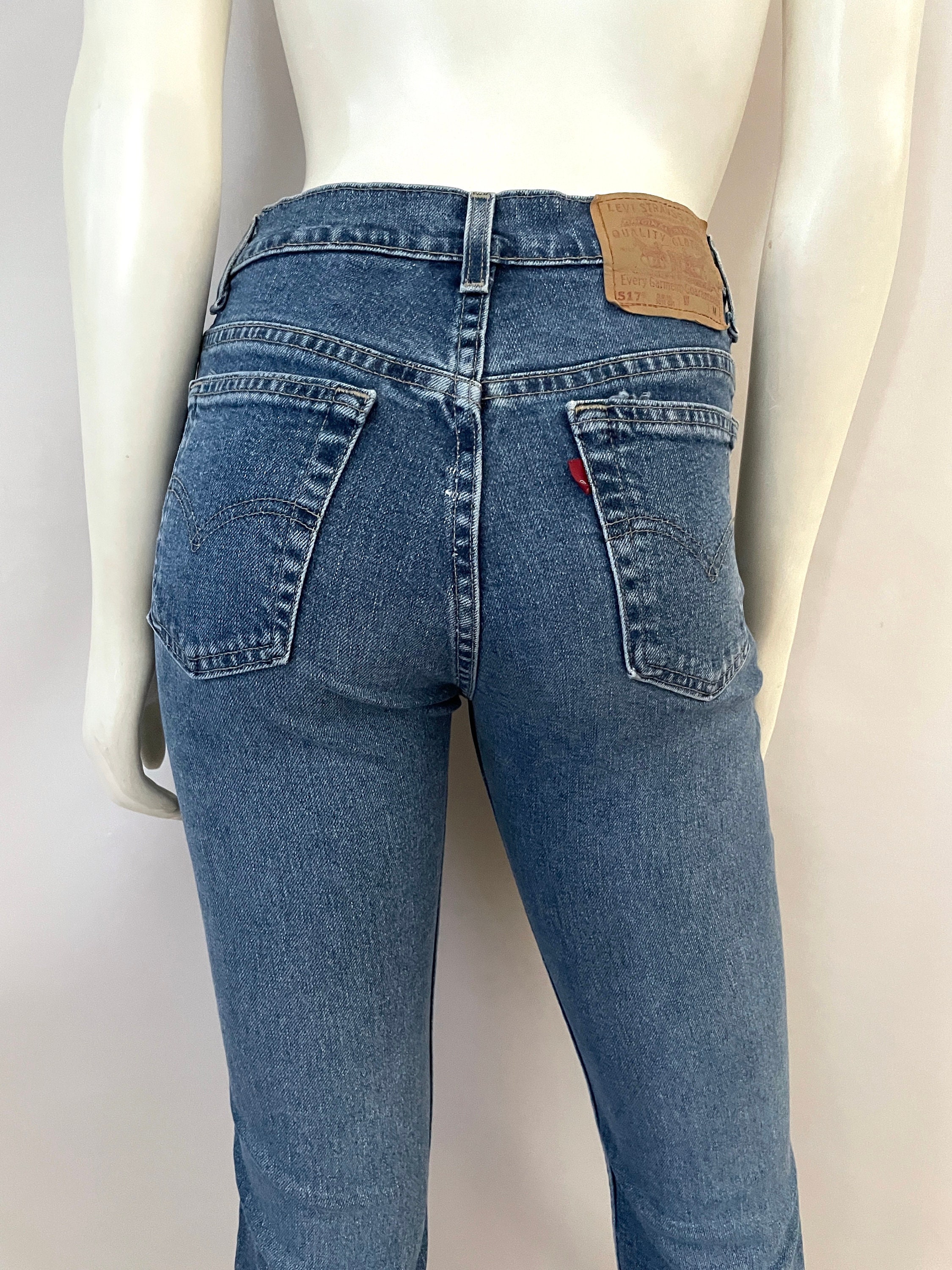 Vintage 00's Levi's 517 USA Jeans Boot Cut Denim - Etsy