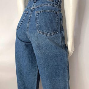 Vintage 90&#39;s Gitano Jeans, High Waisted, Tapered Leg, Long, Denim (L)
