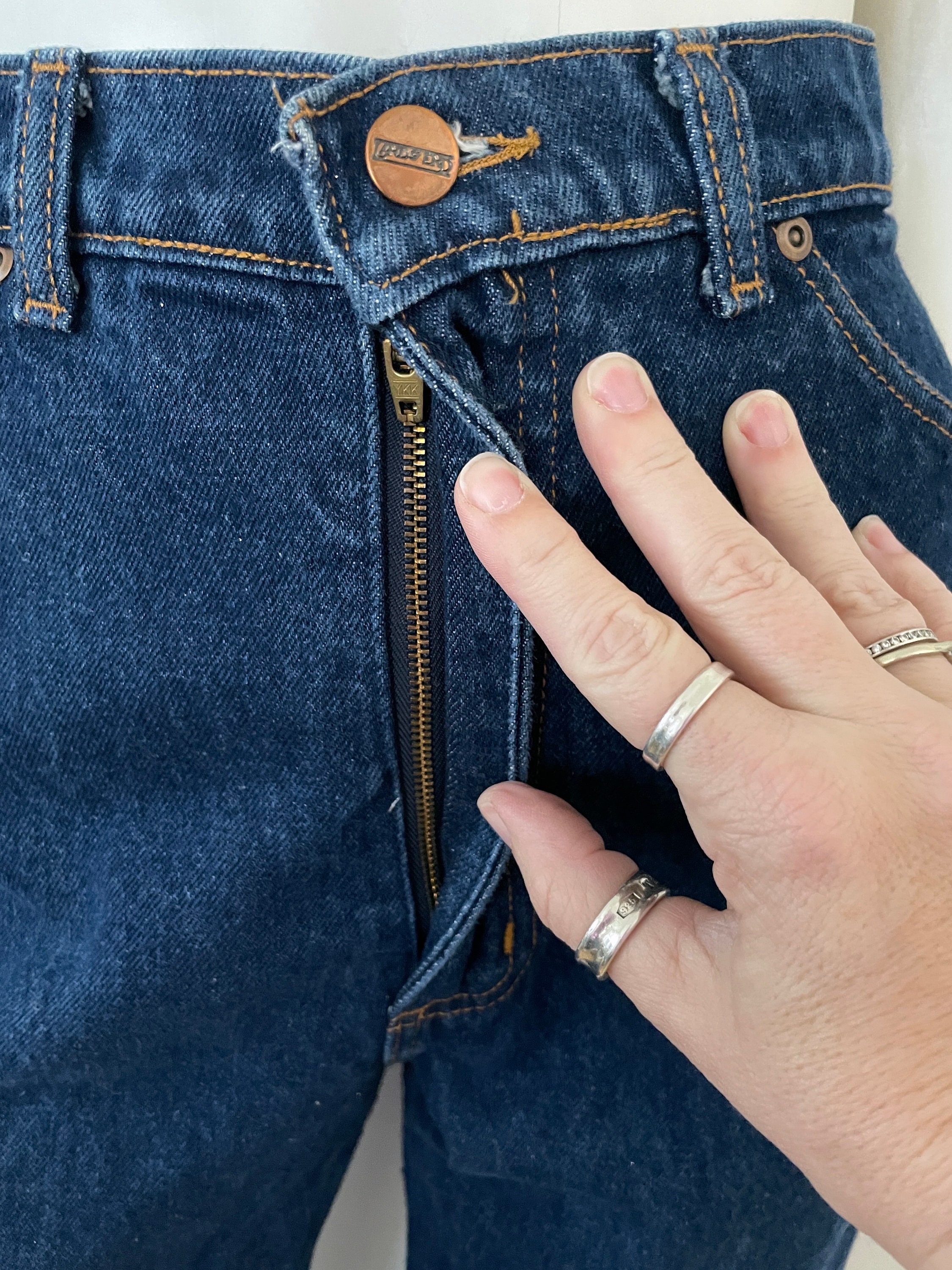 Vintage 80's Lands End Jeans USA, High Waisted, Relaxed Fit Vintage 80's Lands End Jeans USA, High Waisted, Relaxed Fit