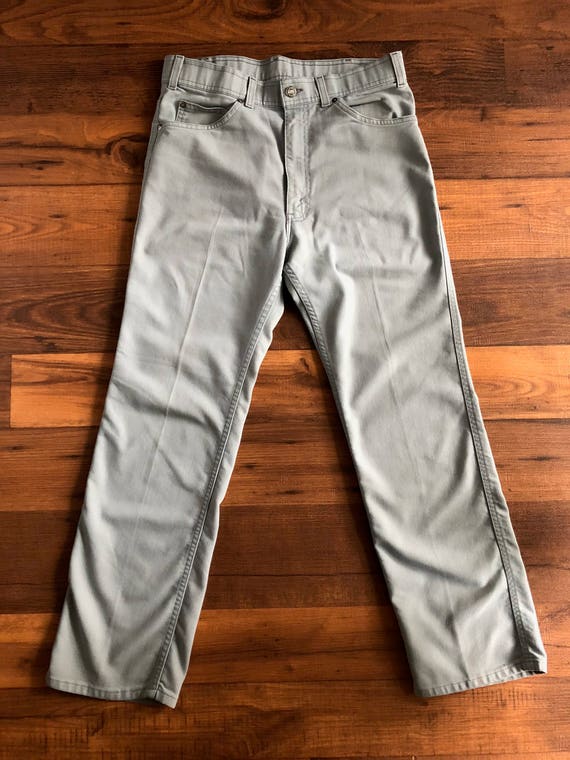 Vintage Men/'s 70/'s Niver Western Wear Houndstooth Pants W33 Straight Leg