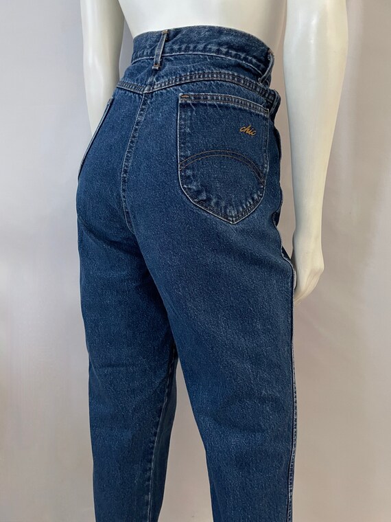 Chic Jeans High Waisted Tapered Leg 