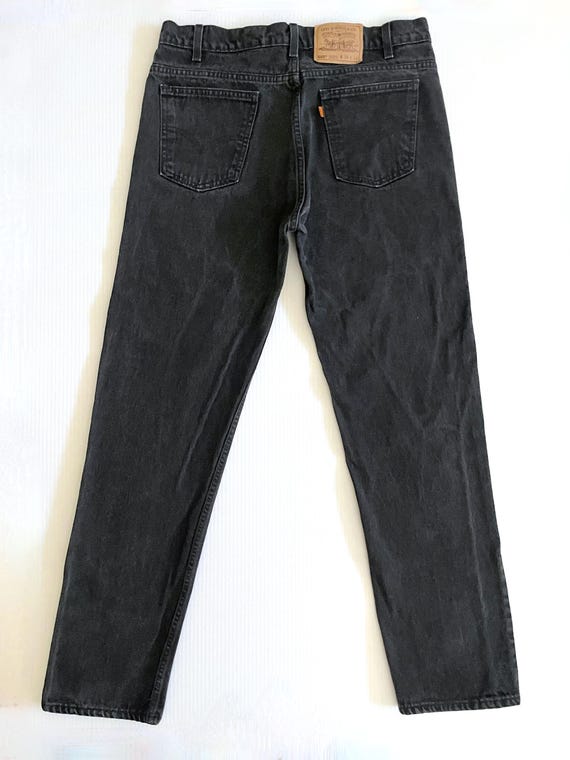 90's Levi's 505 Jeans USA, Straight Leg, Orange Tab, Long (W36) - Etsy
