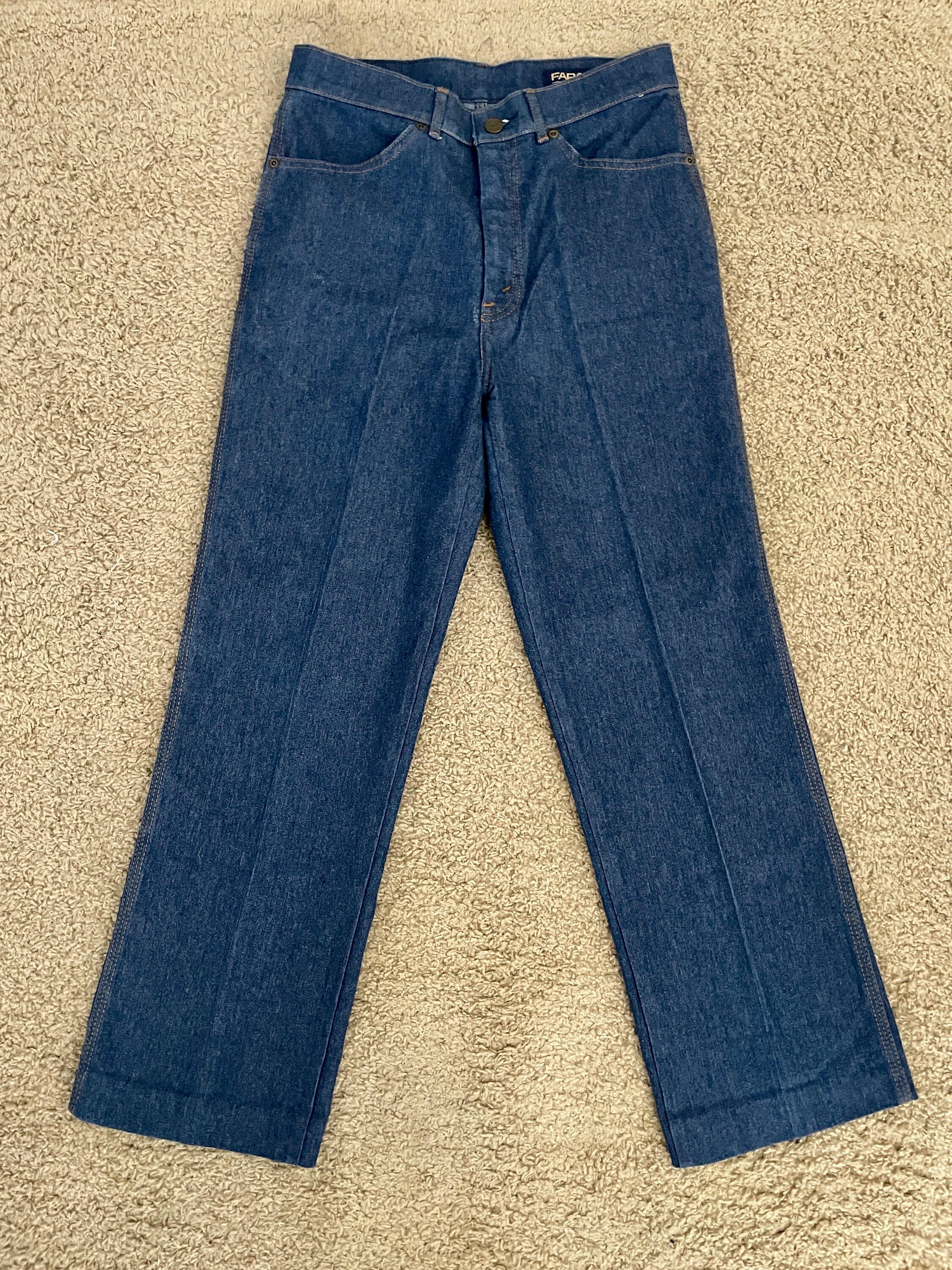 Farah Vintage youth blue jeans Early 1960s Or 50s Home