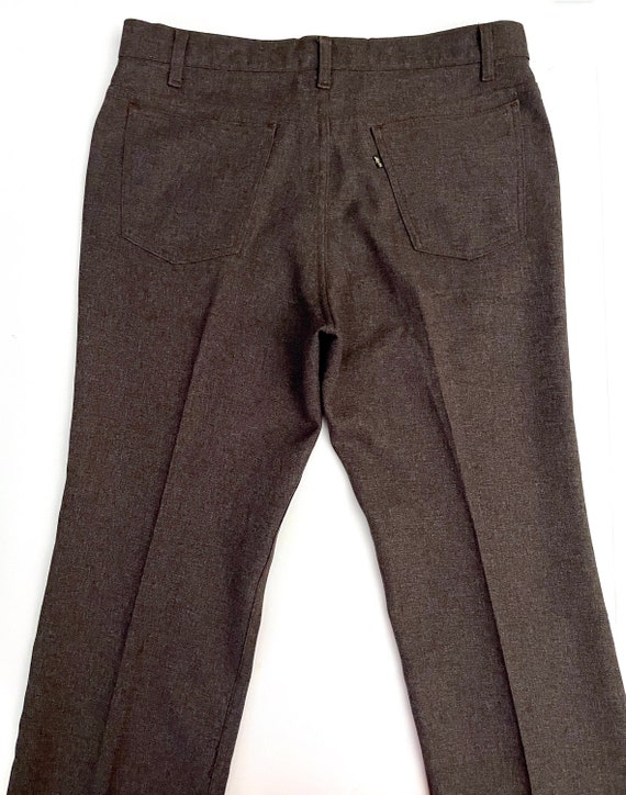 Vintage 90's Levi's 517 Pants USA, Brown, Bootcut… - image 7