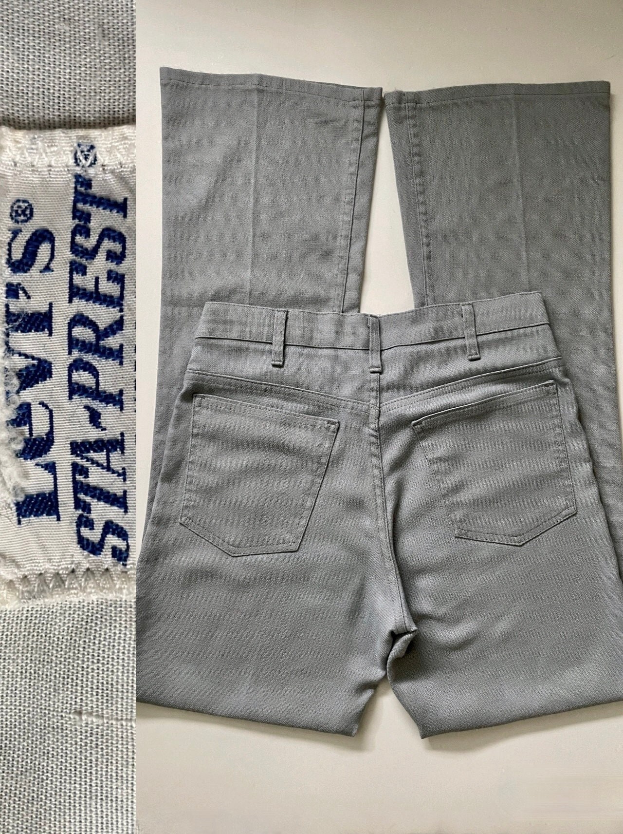 70's Sta-prest Levi's 646 Pants USA (W31) - Etsy