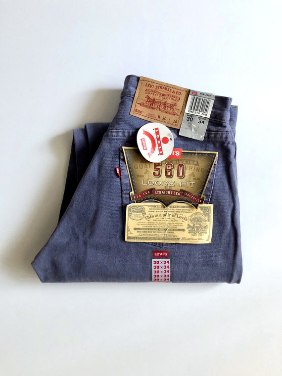 purple levi jeans