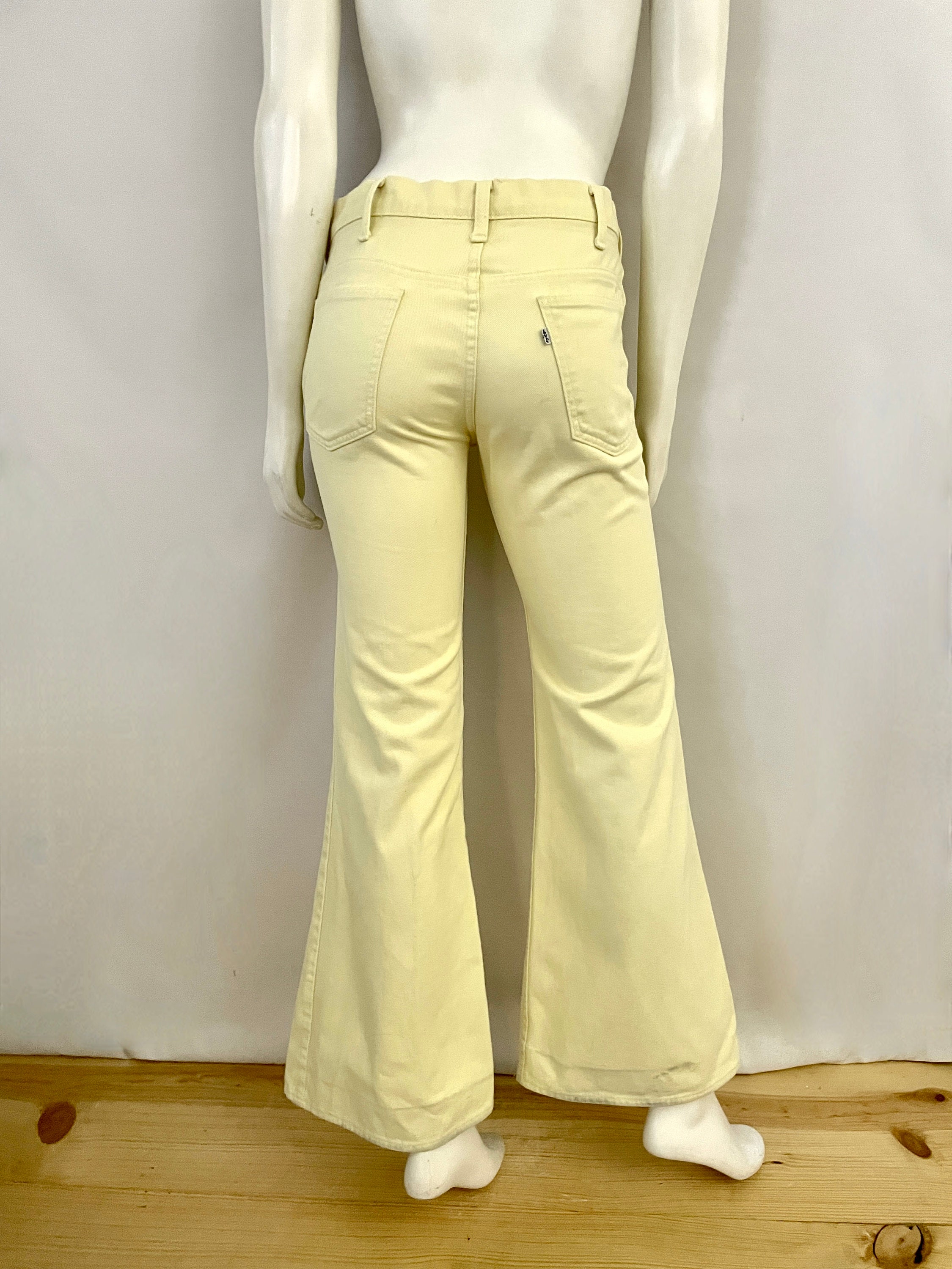 70's Levi's 687, Bell Bottom Jeans (size 6) - Etsy