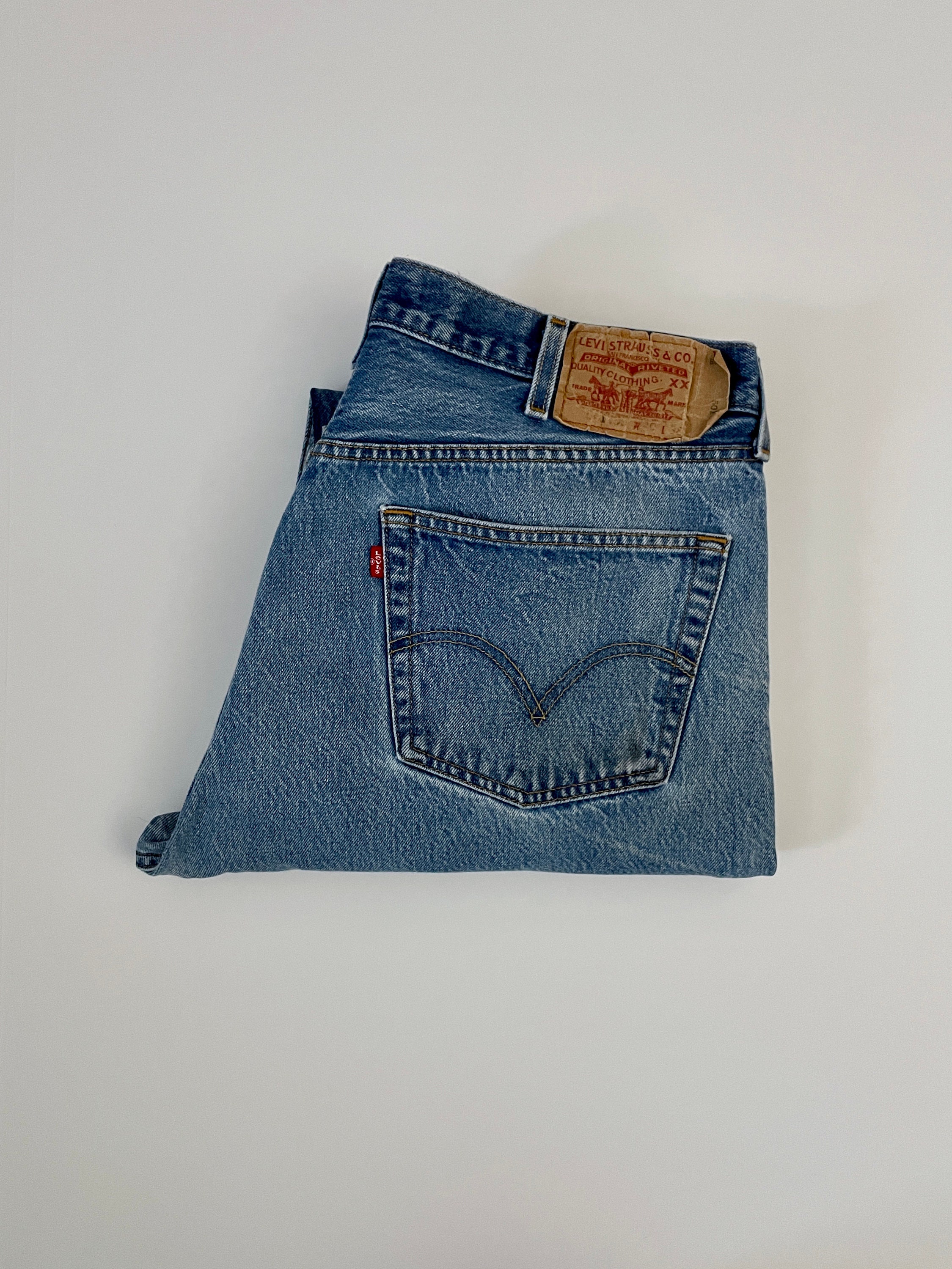 LVC Levi’s Vintage Clothing 501Z XX 1954 Selvedge Denim Jeans 34X34 Made in  USA