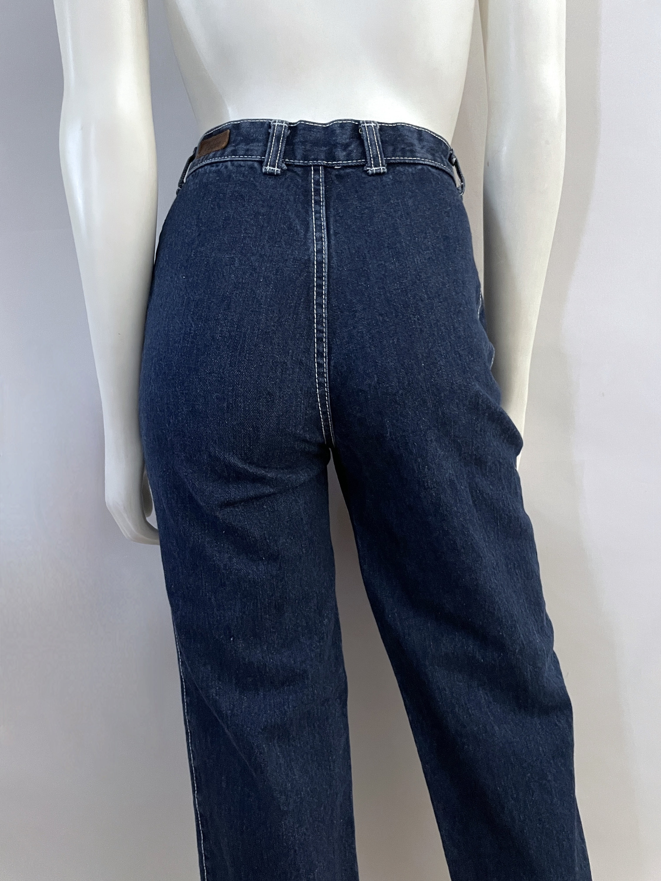 Vintage 80's Pulse, High Waisted, Tapered Jeans (size 4