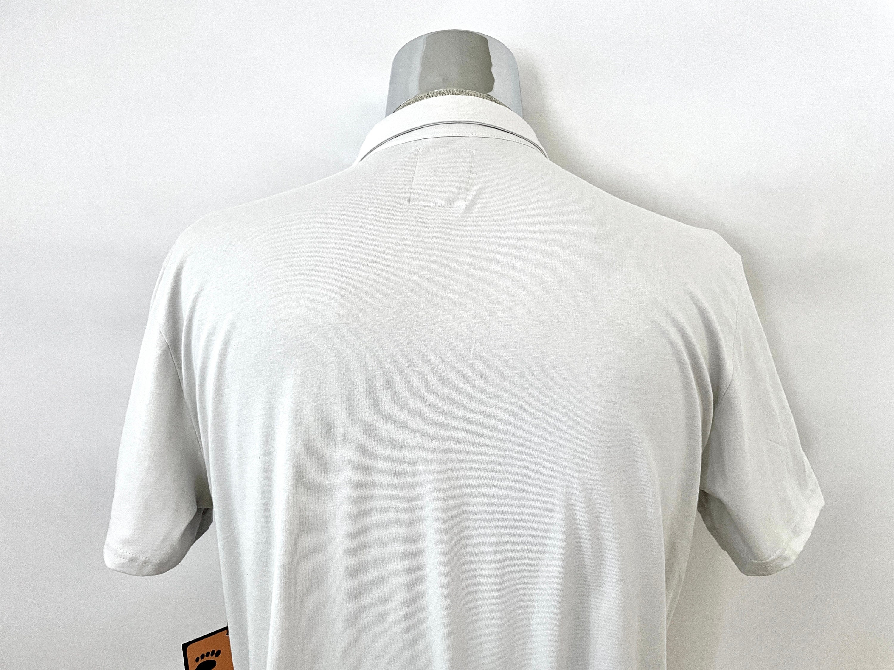 Penguin By Munsingwear Mens Tipped Golf Polo Shirt White 100