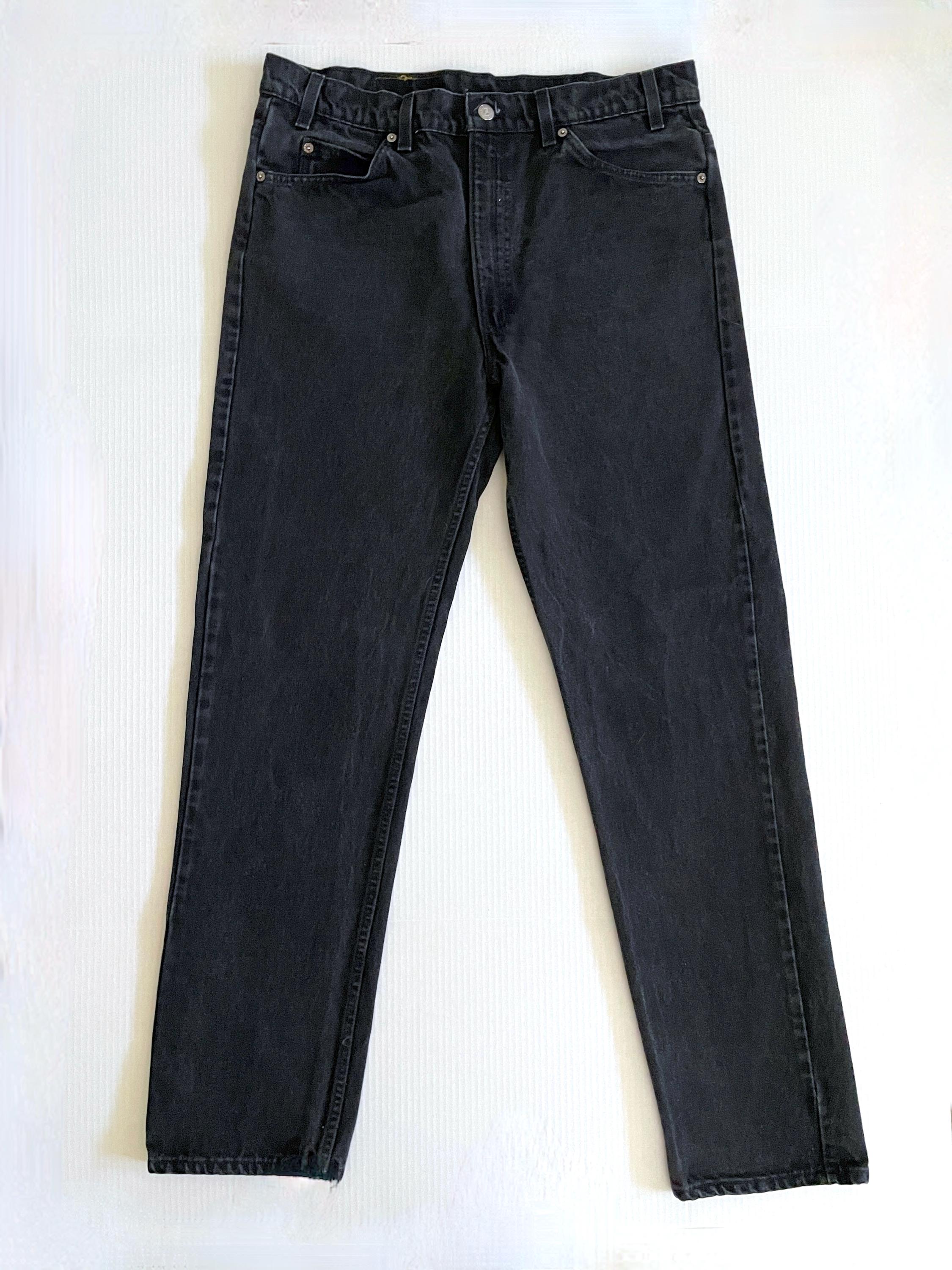 90's Levi's 505 Jeans USA, Straight Leg, Orange Tab, Long (W36) - Etsy