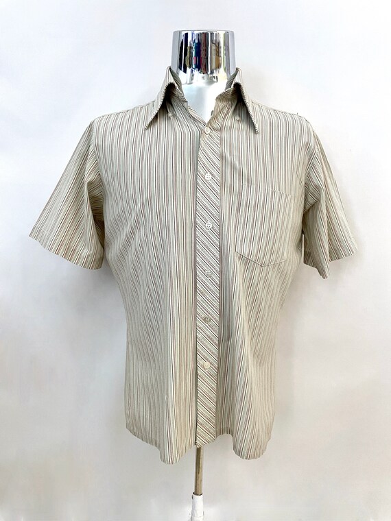 Vintage 70's mens shirts uk Clearance