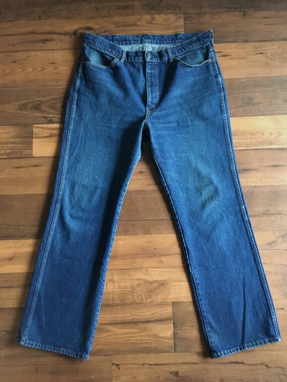 Vintage Men/'s 70/'s Niver Western Wear Houndstooth Pants W33 Straight Leg