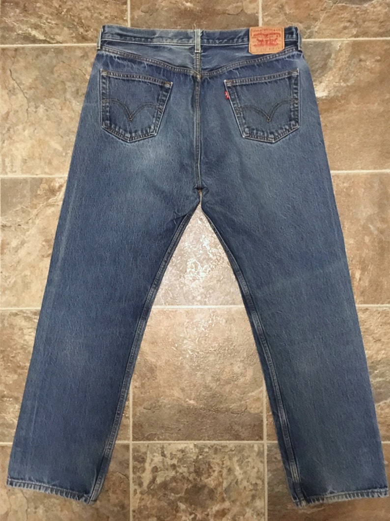 Vintage Men's 90's Levi's 501XX Jeans Red Tab | Etsy
