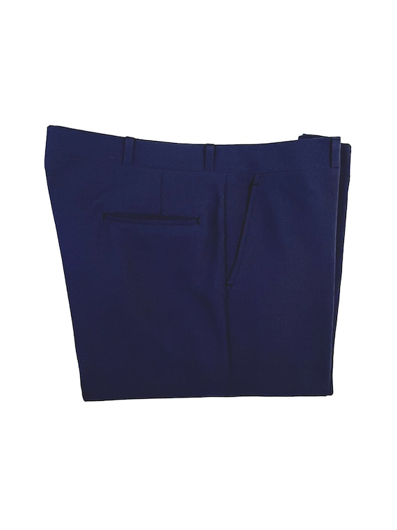 haggar blue dress pants Haggar Premium Stretch Windowpane Dress Pants in Dusk