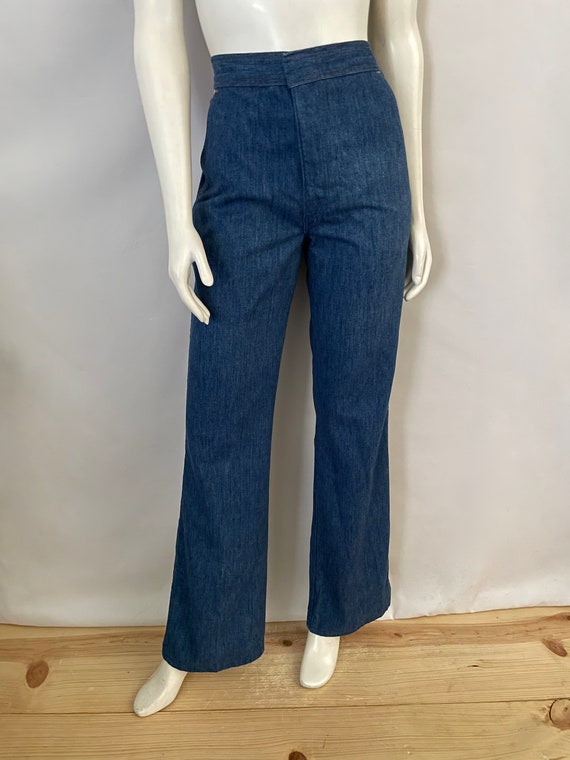 Vintage Women's 70's Wrangler, Bell Bottom Jeans,
