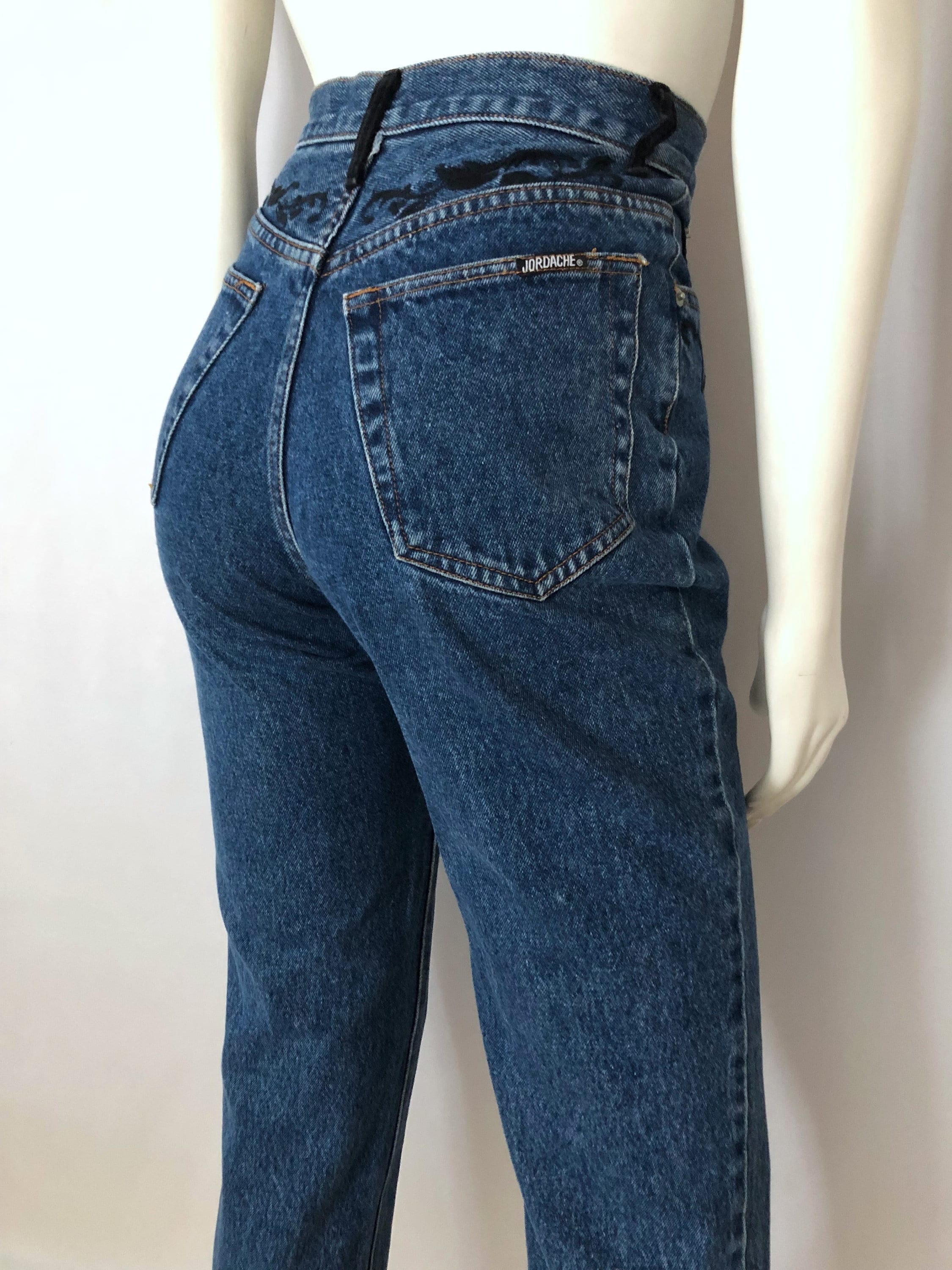 Jordache Jeans Dark Wash High Waisted ...