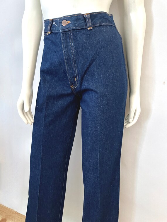 Vintage 80's Deadstock Chic Jeans High Waisted De… - image 8