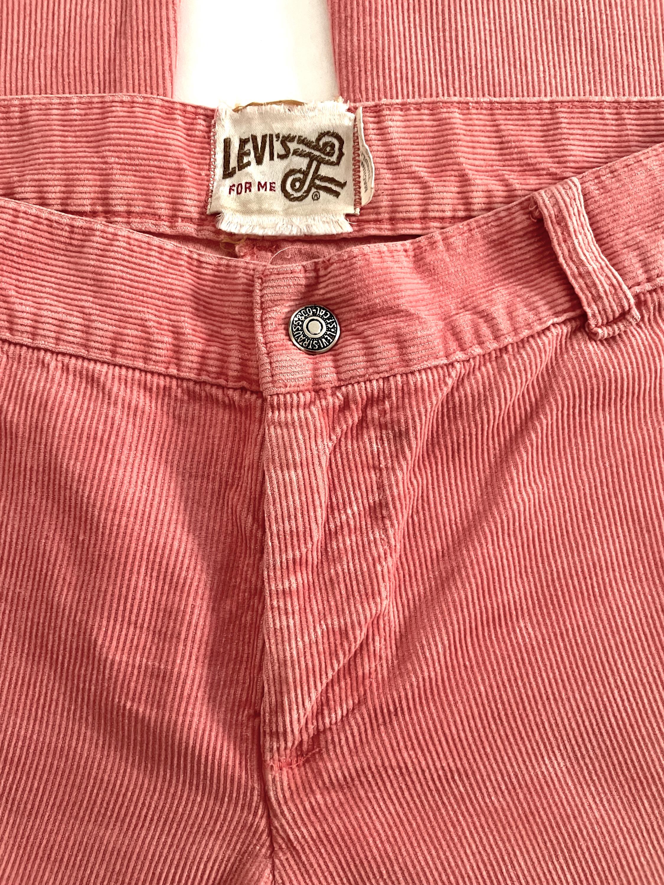 60年代/70年代 リーバイス コーデュロイ ベルボトムパンツ (サイズ 2 