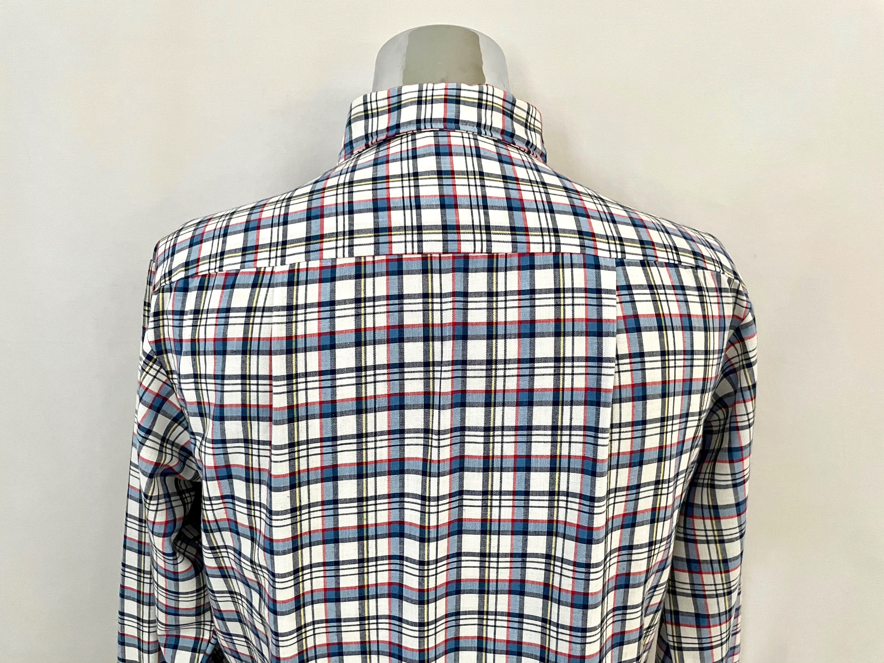 Vintage 80's Big Mac, White, Blue, Checkered Shirt, Long Sleeve, Shirt L - Etsy UK Vintage 80's Big Mac, White, Blue, Checkered Shirt, Long Sleeve, Shirt L - Etsy UK