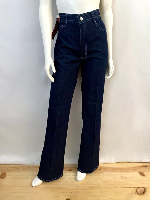 Vintage 80’s Deadstock, Country Blues, High Waist… - image 6
