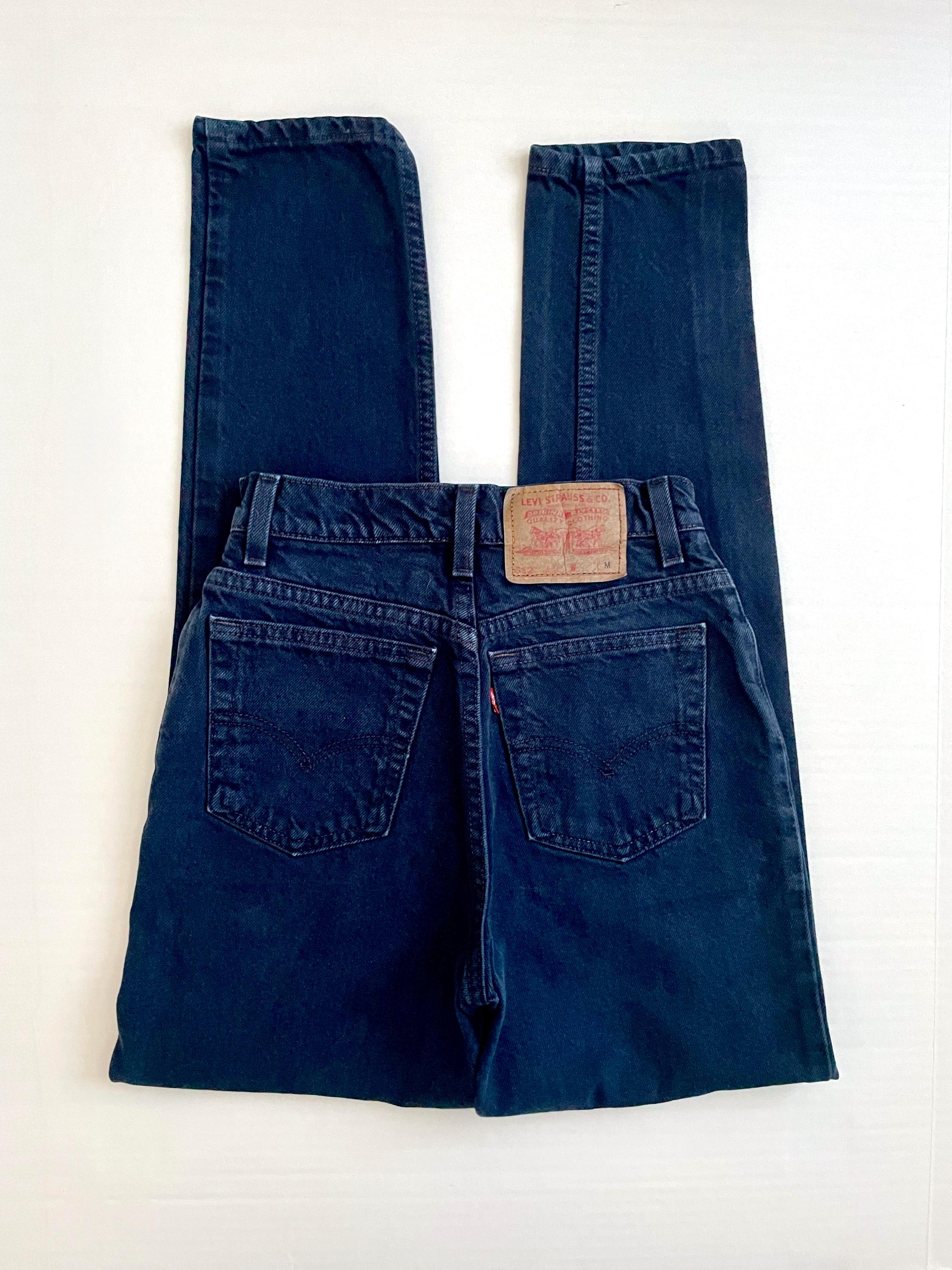 90's Levi's 512 Jeans USA, High Waisted, Denim (Size 2)