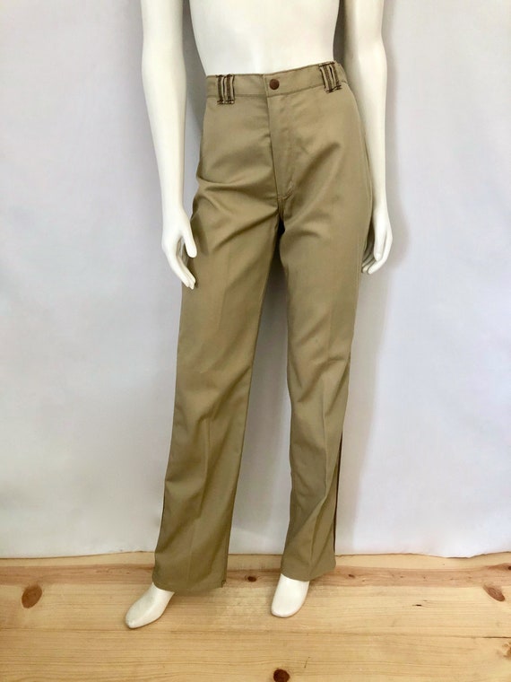 Vintage 70's Deadstock, Wrangler, Khaki, Straight… - image 3