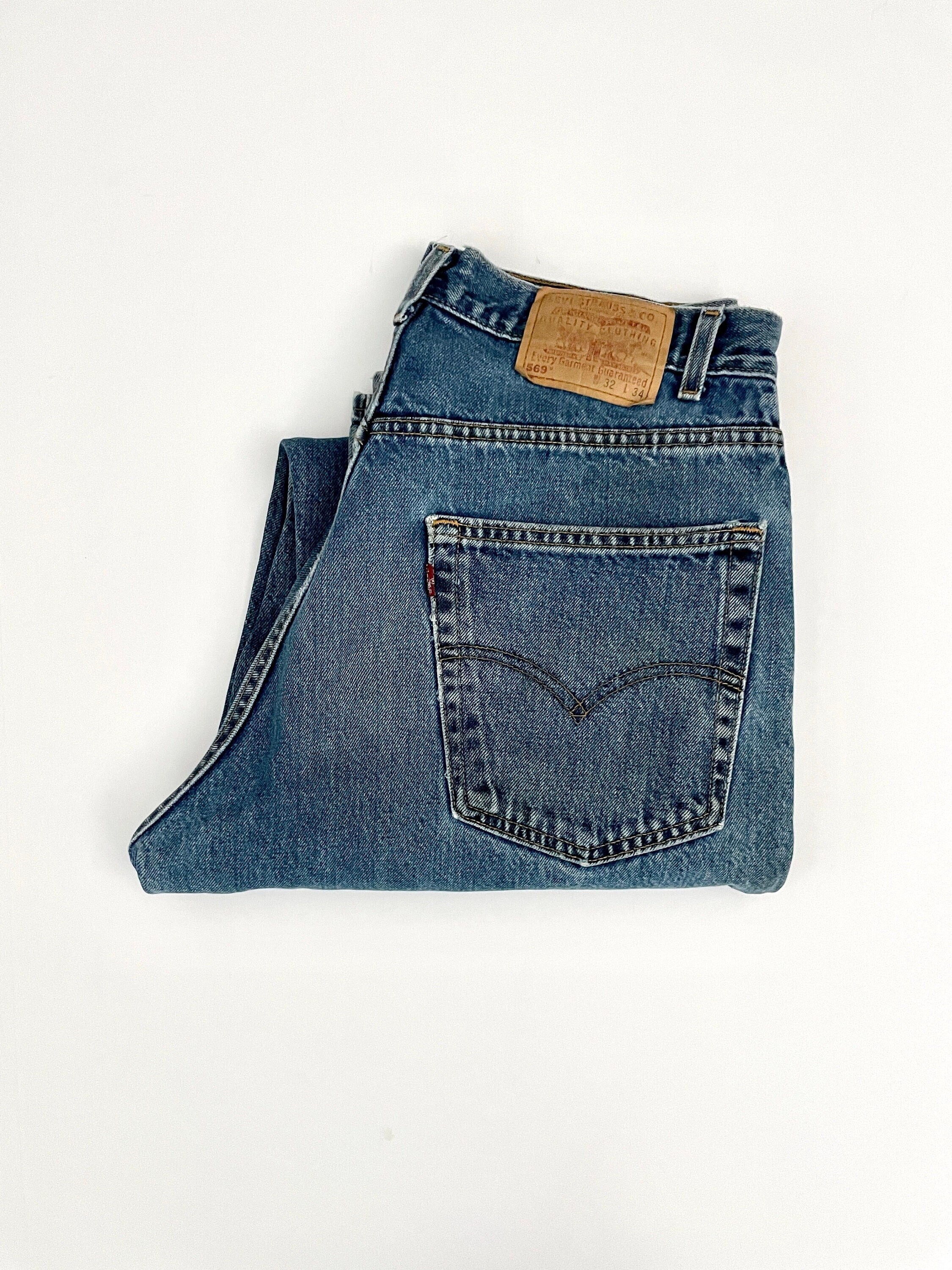 Levi's 569 Loose Straightデニム W36L30 y2k Levi's Y2k Jeans 569 Loose Straight | eBay