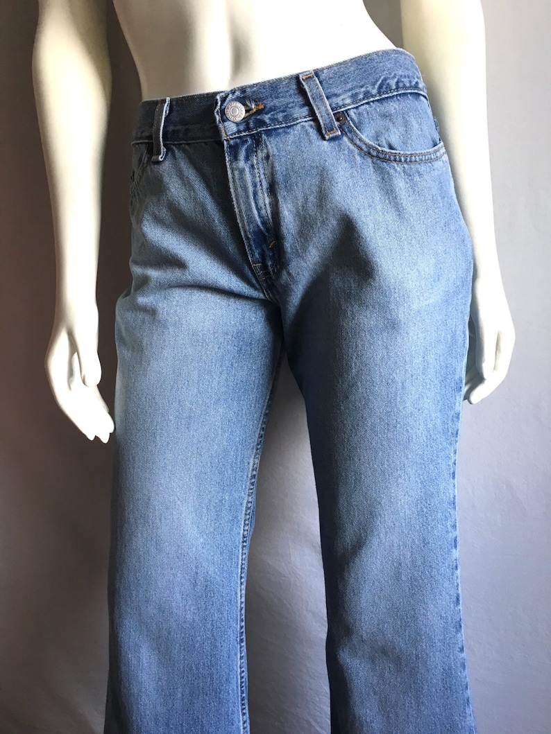 Vintage Women's 90's Levi's 514 Jeans Flare Leg | Etsy