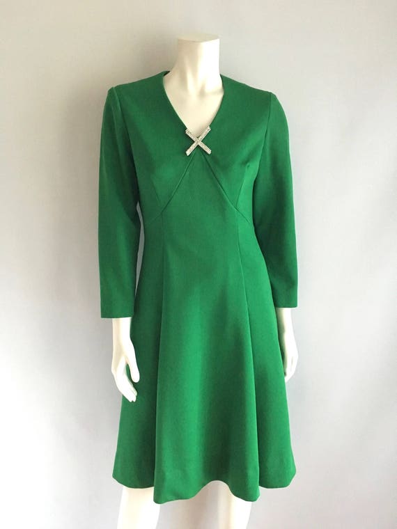 womens kelly green dress