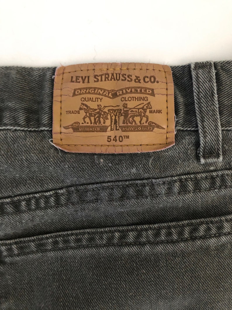 Vintage Men's 90's Levi's 540 Army Green Jeans | Etsy