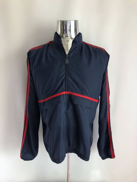 navy adidas originals jacket