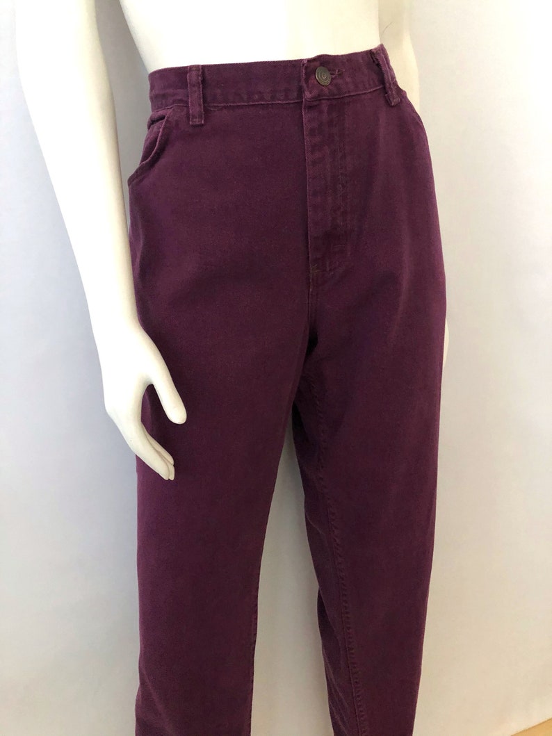 Vintage Women's 90's Gitano Jeans Purple High | Etsy