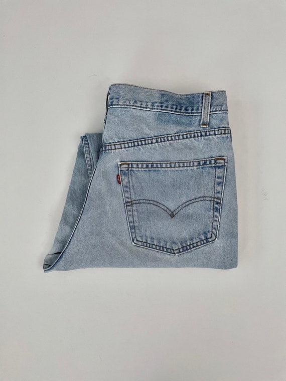 Vintage 90's Levi's 550 Jeans, Relaxed Fit, Denim… - image 1
