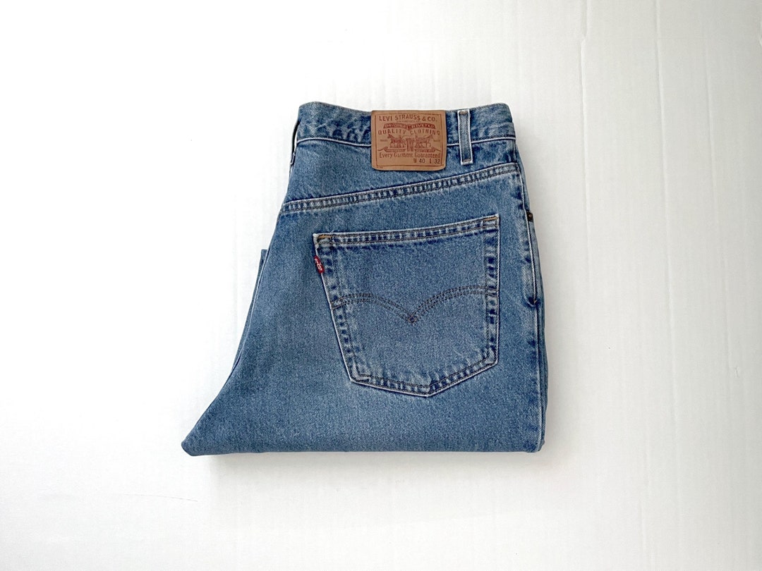 Y2K Levi's 550, Jeans, Relaxed Fit, Denim (W39) - Etsy