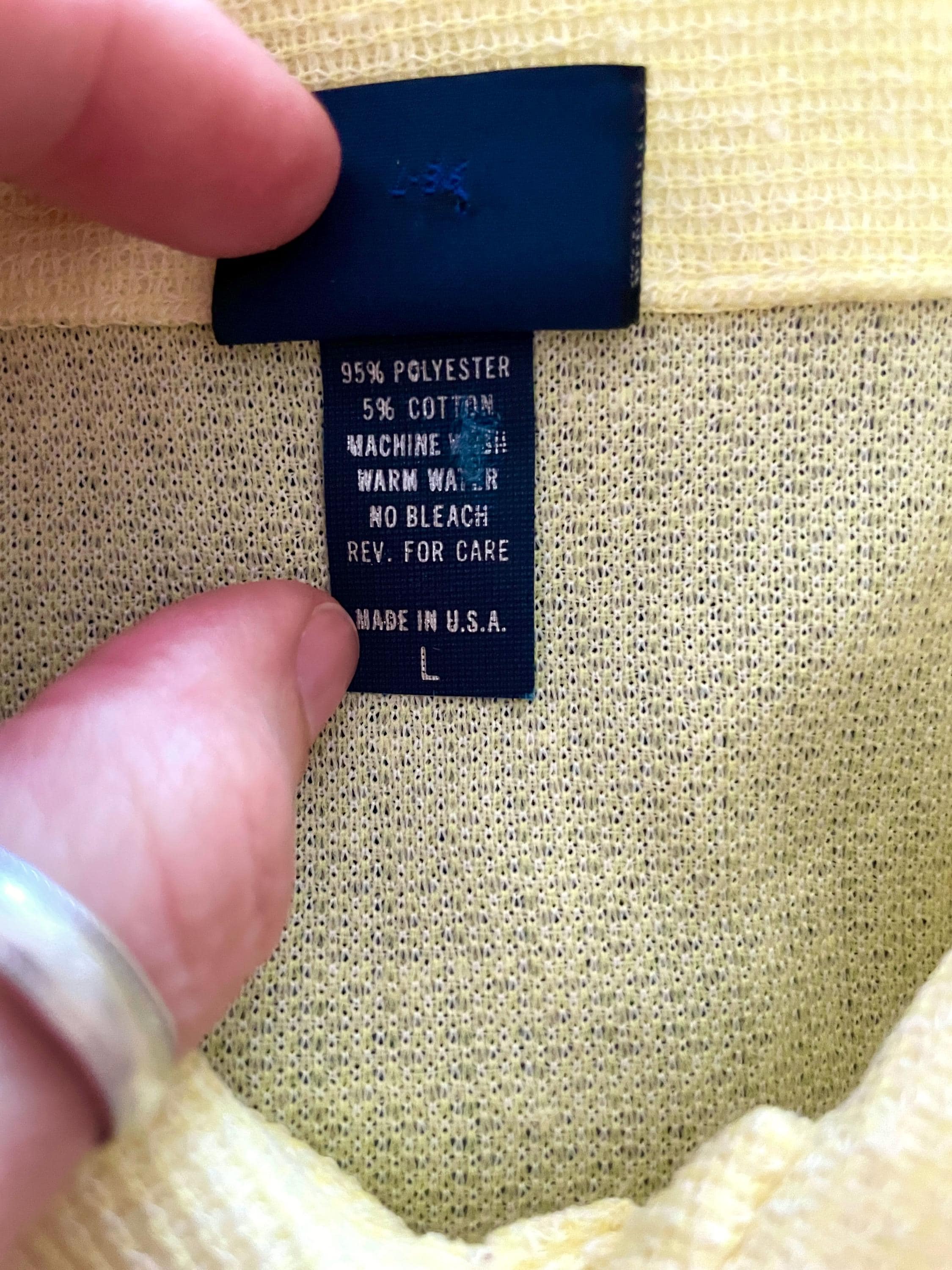 80’sPolo country 手編みニット　hand made 80'sPolo country 手編みニットhand made