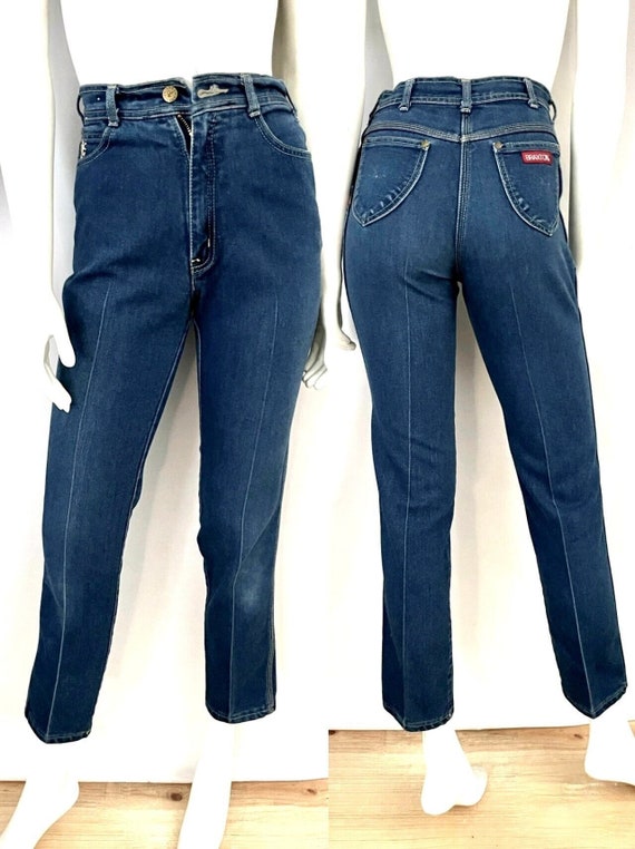 Vintage 80's Braxton Jeans, High Waisted, Straight