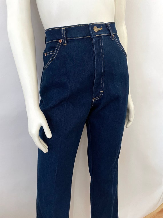 Vintage 80's Lee Riders, Jeans, High Waisted, Dar… - image 4
