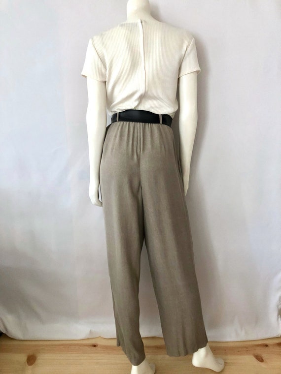 Vintage 90's Jumpsuit, Short Sleeve, Pantsuit by … - image 9