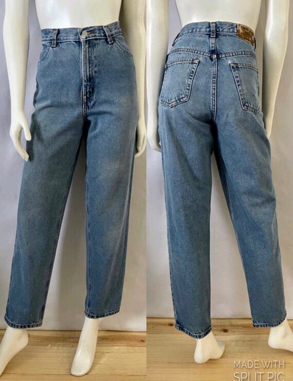 Vintage 90's High Waisted, Jeans, Tapered, Denim b