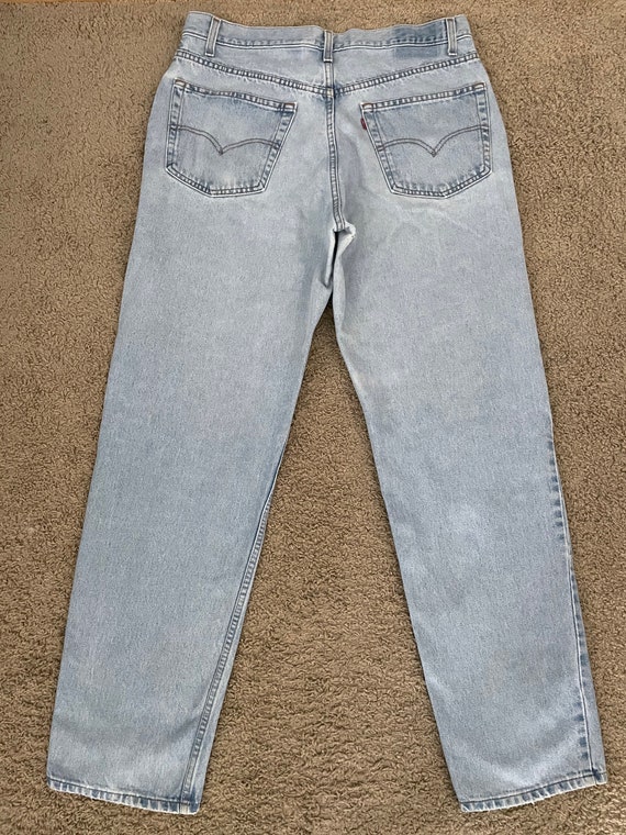 Vintage 90's Levi's 550 Jeans, Relaxed Fit, Denim… - image 8