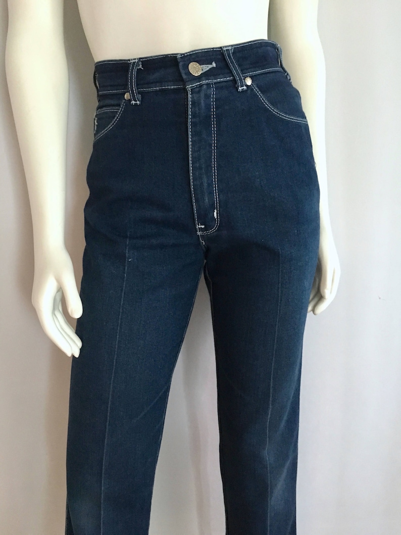 High Waisted M Denim Vintage Women/'s 80/'s Braxton Jeans Tapered Leg