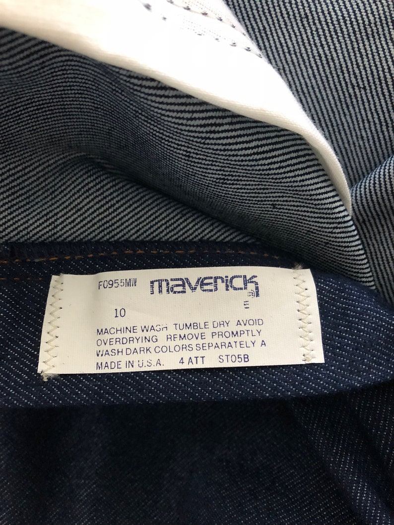 Vintage Women's 80's NOS Maverick Jeans High | Etsy