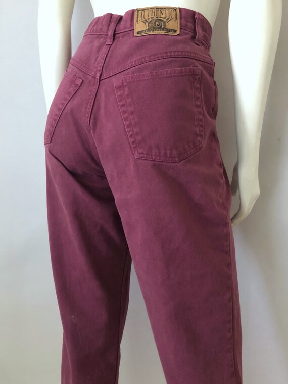 jeans mauve
