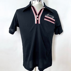 70s Bowling Striker Polo Shirt - Etsy 70s Bowling Striker Polo Shirt - Etsy