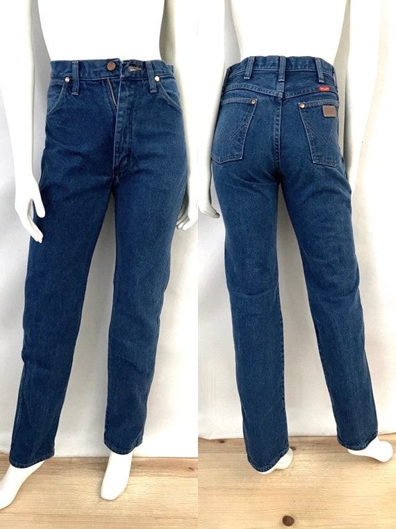 Vintage 80's Wrangler Jeans USA, High Waisted, Str