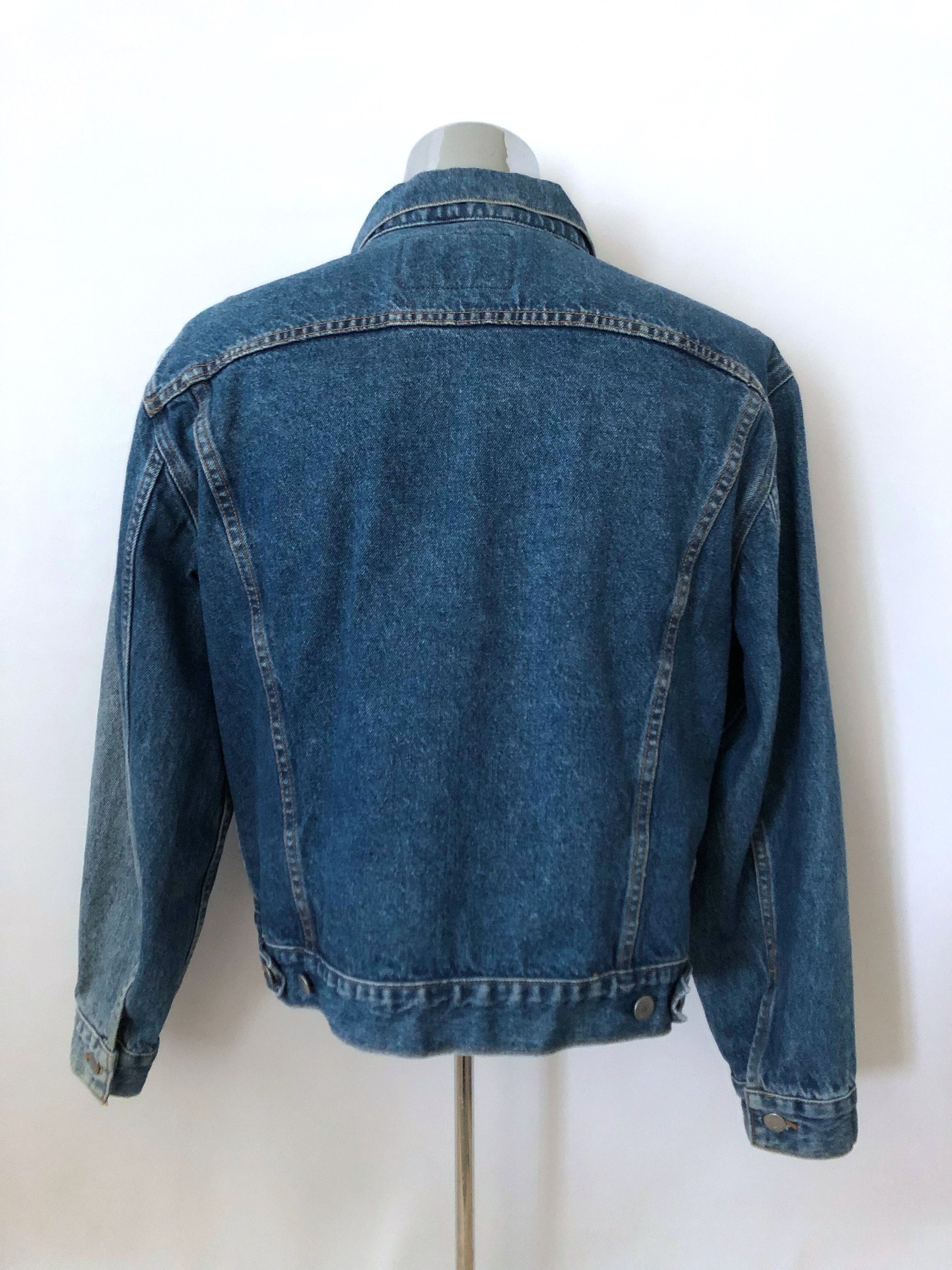 Vintage 80's Calvin Klein USA, Denim Jacket, Long Sleeve